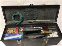 Large Tuff-Box Tool Box Filled w/ Tools & More