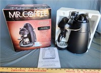 Mr. Coffee steam espresso/cappuccino maker