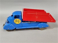 RESTORED MARX PRESSED STEEL DUMP TRUCK