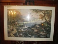 Larry Dyke "Ascent At Dawn" Signed Art Print