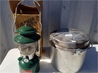 Coleman Lantern & Camping Pots & Coffee Pot