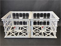 Homz White Storage Crates