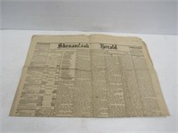 1881 Issue of Shenandoah Herald