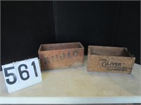 Anglo & Oliver Wooden Boxes