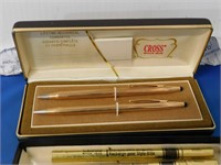 2 SETS CROSS PEN AND PENCIL SETS WITH REFILLS