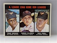 1967 Topps #243 Robinson, Killebrew, HOFrs