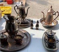 SILVERPLATE TEAPOTS & MORE
