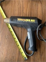 Set of 3 power tools- grinder, heat gun, multi