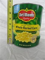 Del Monte Whole Kernel Corn 106oz Can Dented