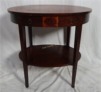 Vintage Mersman Oval Decorator End Table
