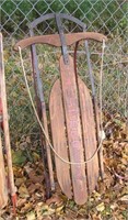 Antique Speedway childs sled circa 1930s