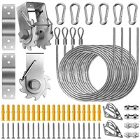 Duerer Sun Shade Sail Hardware Kit Winch Set 60pcs