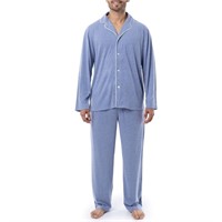 IZOD Men's Sueded Jersey Knit Pajama Set