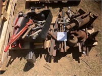 pallet of tools & jacks