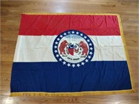 Vintage Missouri Fringed State Flag