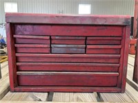 9 Drawer Metal Tool Chest with Contents