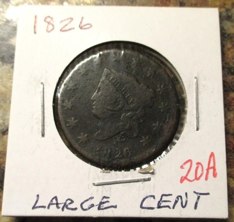 1826 Large Cent