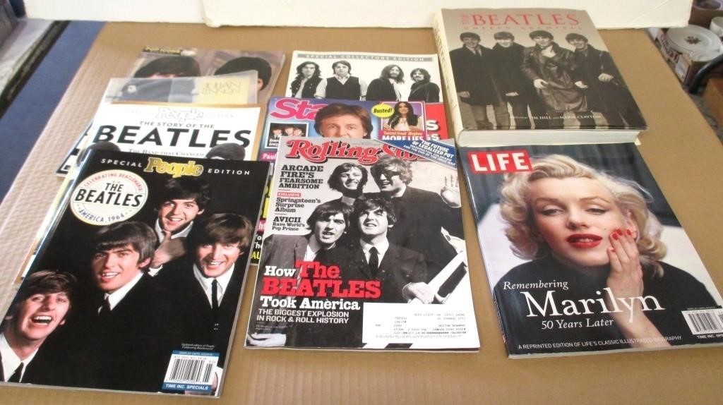 Beatles & Misc Books & Magazines