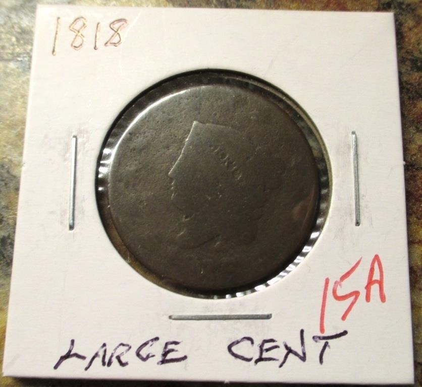 1818 Large Cent