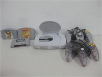 Sony Playstation W/Nintendo 64 Items Untested See