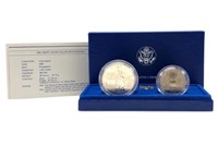 1986 Statue of Liberty 2 Coin Proof Set