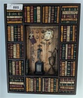 LIBRARY STYLE WALL DECOR