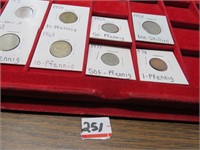 1950 10 Pfennig  /1950 50 Pfennig & More