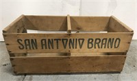 San Antonio Brand vintage produce crate