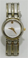 Ladies Movado Silver Tone Watch