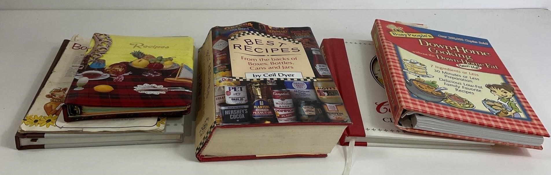 Assorted Cook and Recipe Books