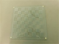 Glass Chess / Checkers Board