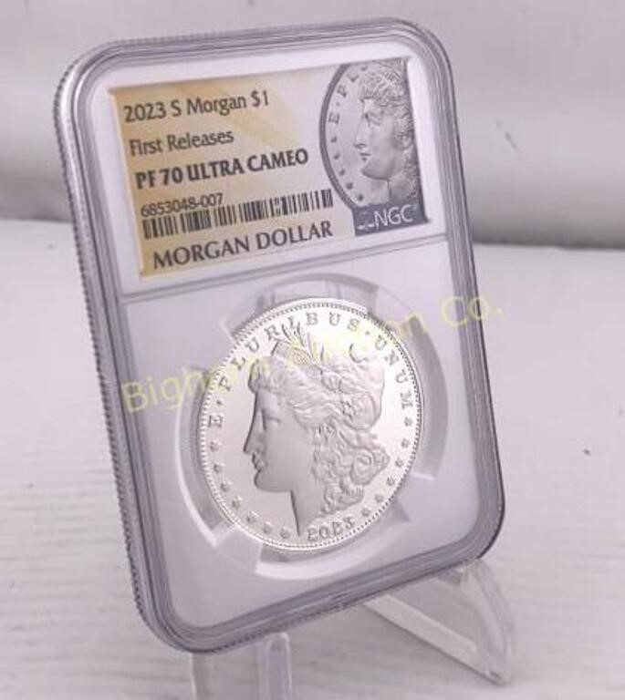 2023-S Morgan Silver Dollar NGC PF 70 Ultra Cameo
