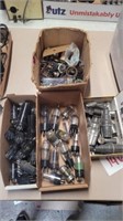 Lot with tubes and parts
