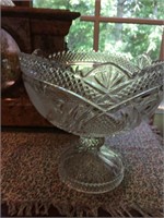 Large Crystal Candy Bowl