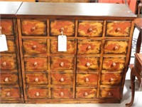 Lot #2239 - Pottery Barn style multi drawer