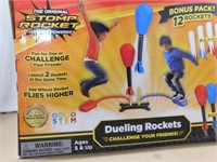 STOMP ROCKET DUELING ROCKET 12 ROCKETS