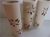 Unfired Ceramic Candle Covers