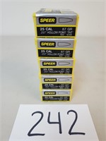 (500) 25 Cal. Bullet Tips - Speer #1246 TNT