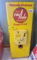 Tru Ade Orange Drink Dispensing Cooler Machine