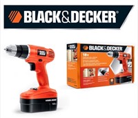 Black & Decker 18V Drill/Driver with Storage Bag