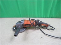 Ridged angle grinder