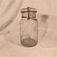 1920s Ball Pat'd July 14 1908 Glass Jar