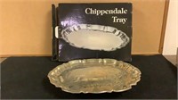 Chippendale Tray Silverplated