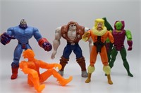 5 Pcs Marvel Comics Action Figures