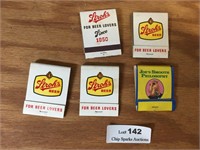Lot of Vintage Stroh's Beer Matches Matchbooks