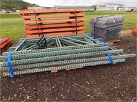 3 Pallets of pallet racking including: