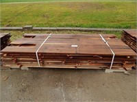 Walnut boards; approx. 54; most are approx. 8' lon