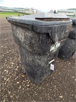 95 Gallon 2 wheeled garbage receptacle