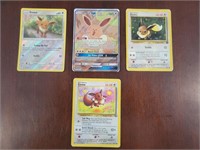 EEVEE  POKEMON TRADING CARD HOLO'S