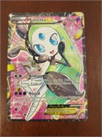 MELOETTA  EX POKEMON TRADING CARD HOLO